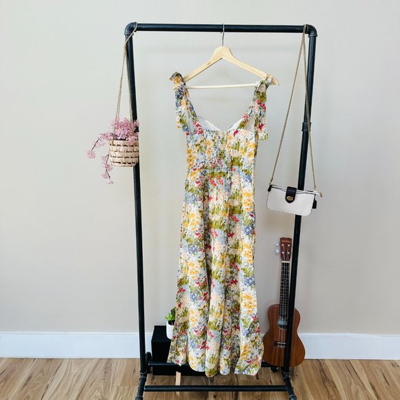 Reformation Nadira Dress in Countryside | New - Picture 2 of 11